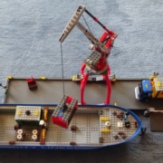 Bausatz Lego-Containerhafen