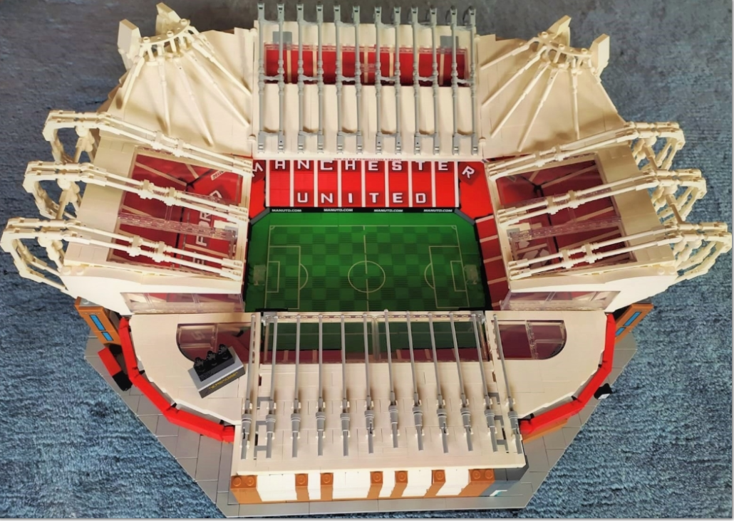 Bausatz Lego-Old Trafford Stadion