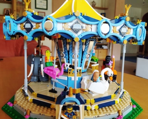 Bausatz Lego-Karussell