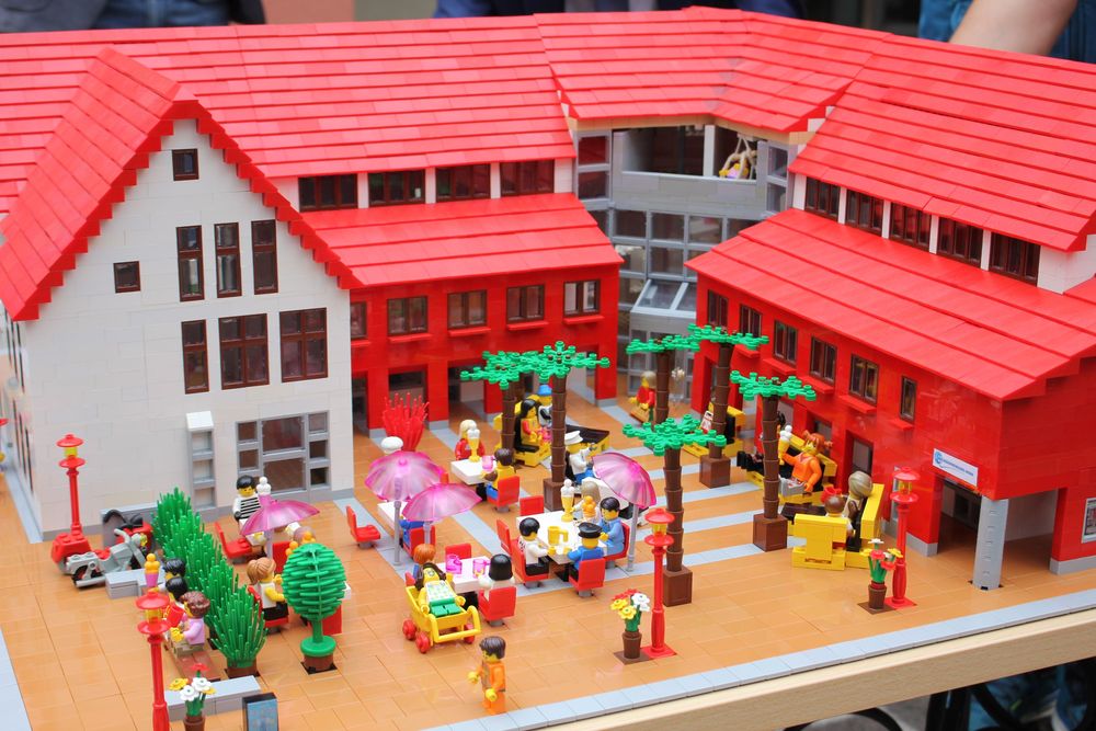 Bausatz Lego Marktplatz-Löchgau