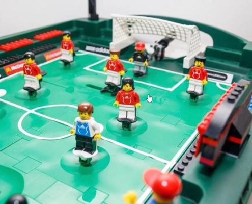 Bausatz Lego Soccer-Stadion