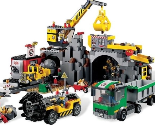 Bausatz Bergwerk, Goldmine